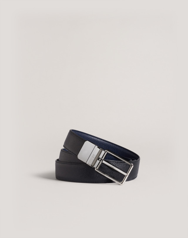 DUNHILL Reversible 30mm Rectangular Slim Buckle Cadogan Belt BELTS Man f