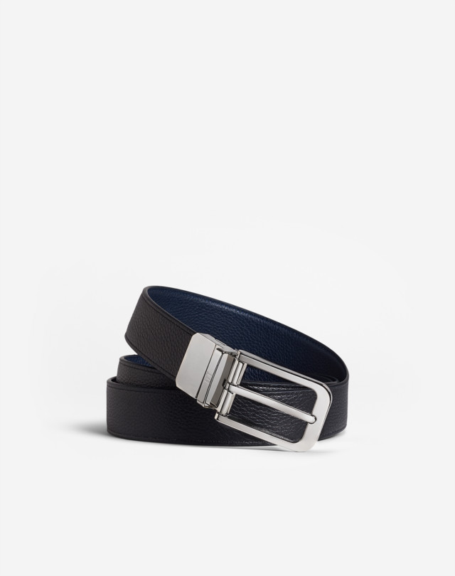 DUNHILL Reversible Classic Rounded-Buckle Belt BELTS Man f