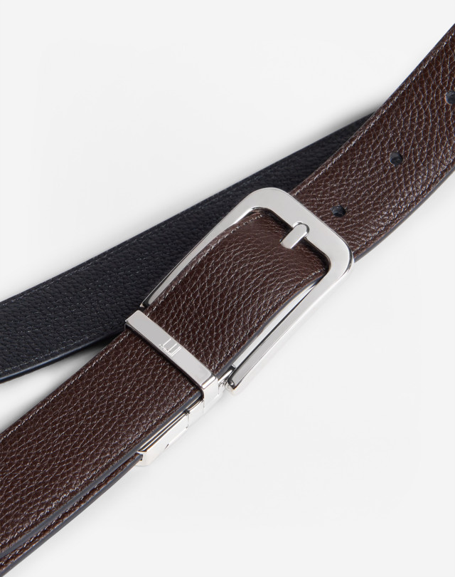DUNHILL Reversible Classic Rounded-Buckle Belt BELTS Man d
