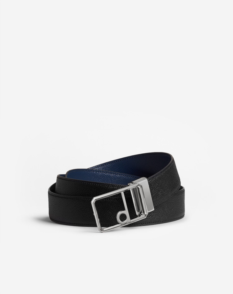 REVERSIBLE 35MM D BUCKLE CADOGAN LEATHER BELT DUNHILL BELTS Man REVERSIBLE 35MM D BUCKLE CADOGAN LEATHER BELT f