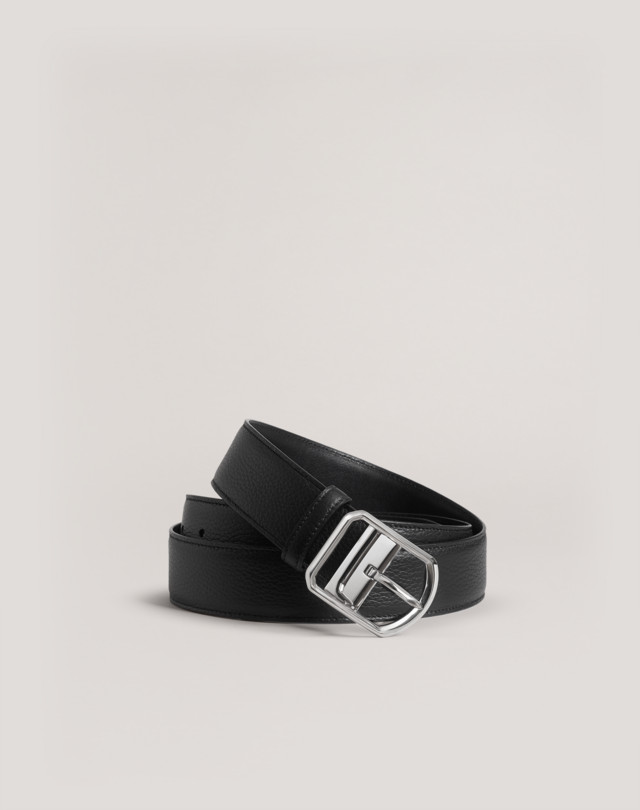DUNHILL Cintura 35 mm reversibile con fibbia sottile arrotondata CINTURE Uomo f