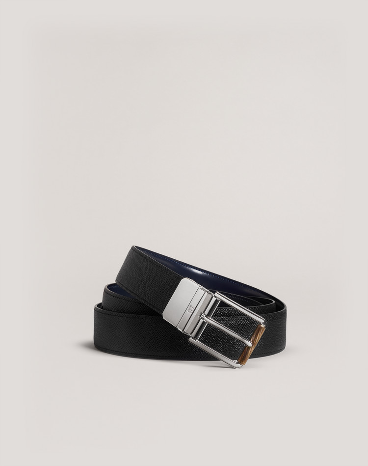 REVERSIBLE 35MM ROLLER BUCKLE CADOGAN BELT DUNHILL BELTS Man REVERSIBLE 35MM ROLLER BUCKLE CADOGAN BELT f