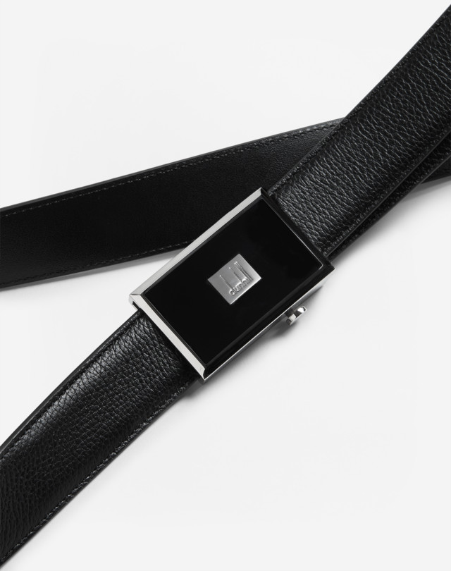 DUNHILL 30MM LEGACY BUCKLE GRAIN LEATHER BELT BELTS Man d