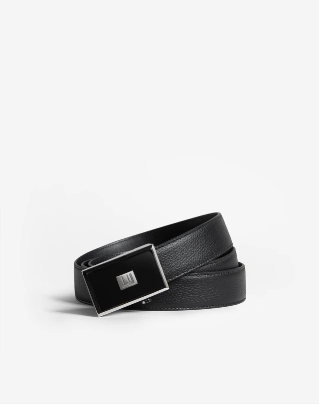 DUNHILL 30mm Legacy Buckle Grain Leather Belt BELTS Man f