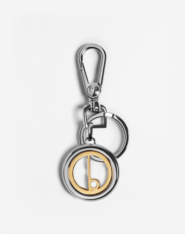 DUNHILL БРЕЛОК GYRO С МОТИВОМ "D" БРЕЛОК ДЛЯ КЛЮЧЕЙ Для Мужчин r