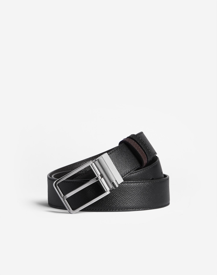 DUNHILL BELTS Man 35mm Reversible Roller Buckle Cadogan Leather Belt f