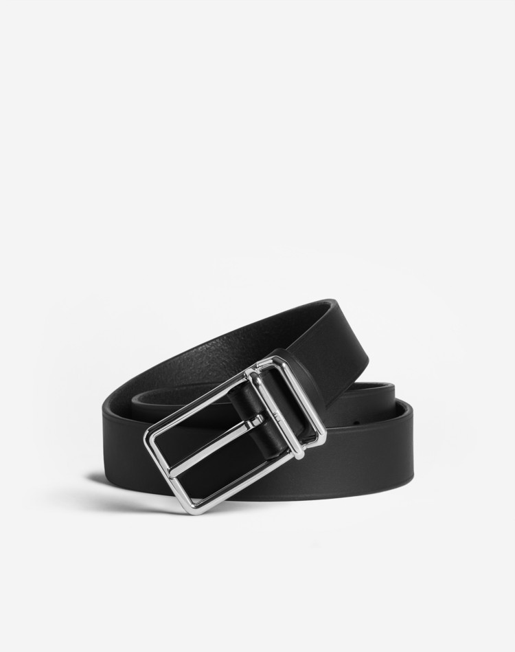 DUNHILL BELTS Man 30mm 1893 Harness Buckle Leather Belt f