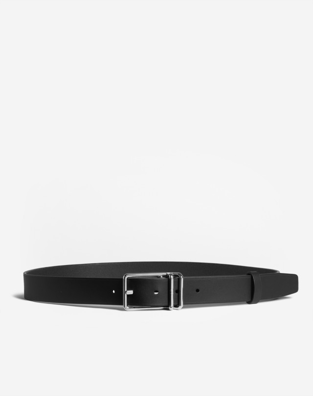 DUNHILL 30MM 1893 HARNESS BUCKLE SMOOTH LEATHER BELT BELTS Man a
