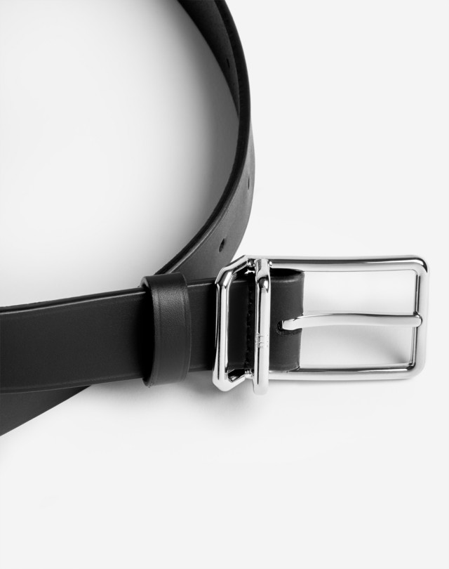 DUNHILL 30MM 1893 HARNESS BUCKLE SMOOTH LEATHER BELT BELTS Man e