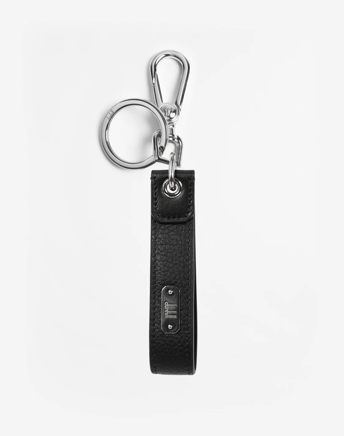 Men's Black 1893 Harness Loop Keyfob | dunhill US Online Store