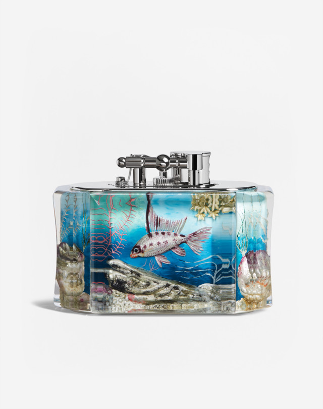 DUNHILL Accendino da tavolo Aquarium ACCENDINI Uomo f