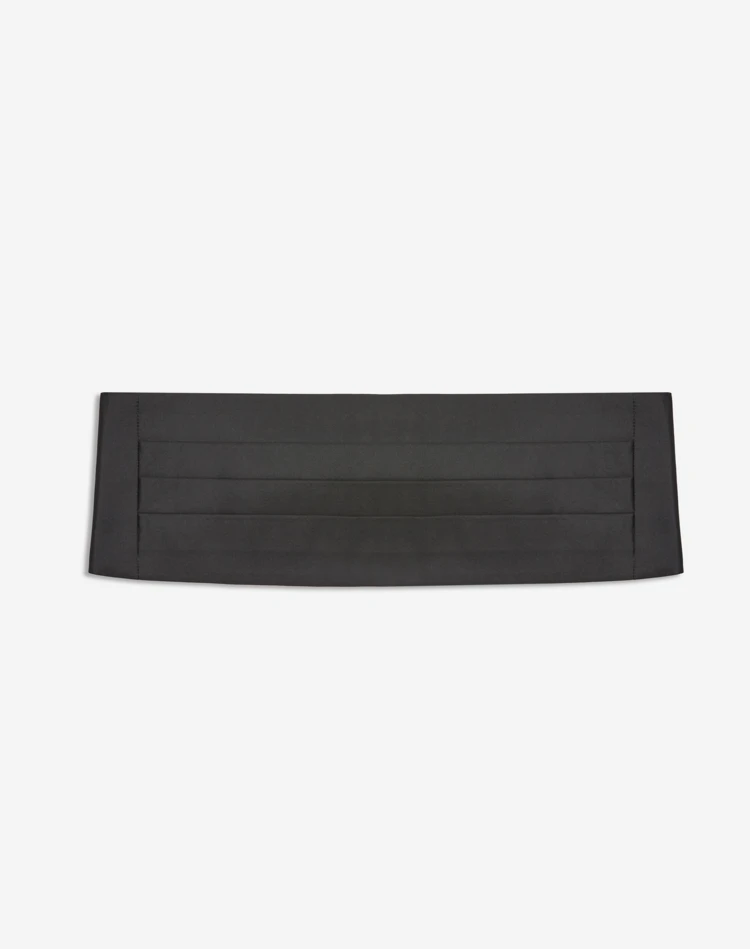 DUNHILL CUMMERBUNDS Man Silk Faille Cummerbund f