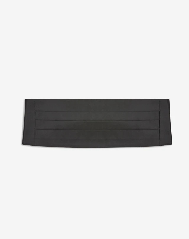 DUNHILL Ceinture de smoking en faille de soie CUMMERBUNDS Homme f