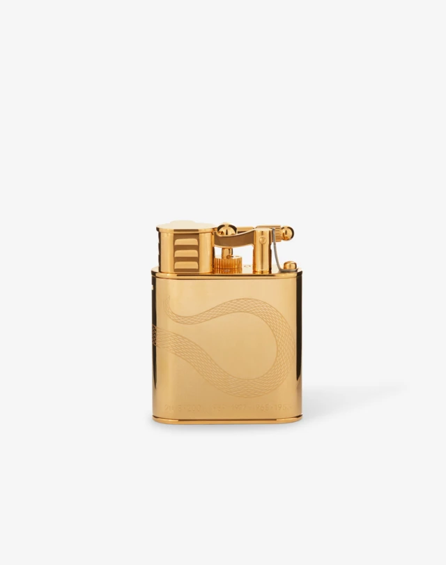 DUNHILL Serpent Engraved Turbo Lighter LIGHTERS Man f