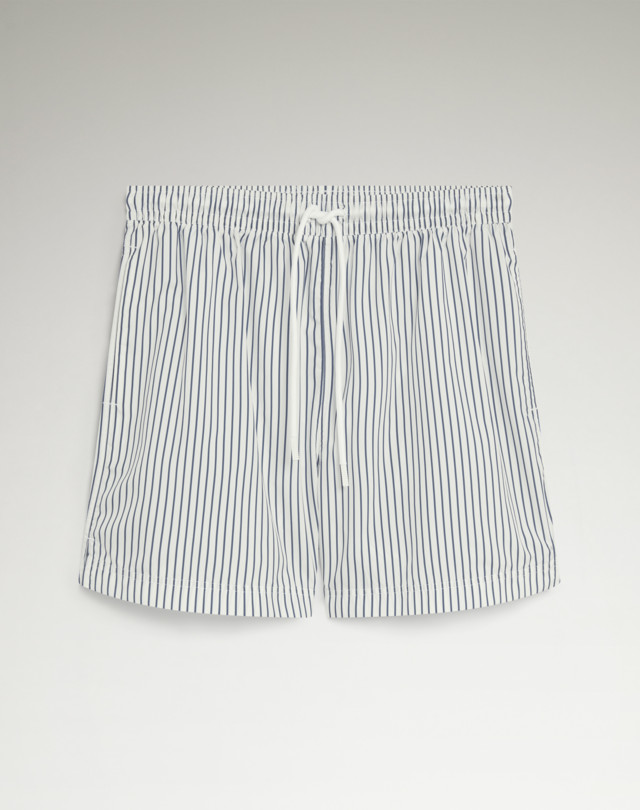 DUNHILL Striped Swim Shorts SHORTS Man f