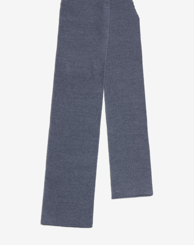DUNHILL Cravatta in maglia di seta e lana merino Cravatta Uomo f