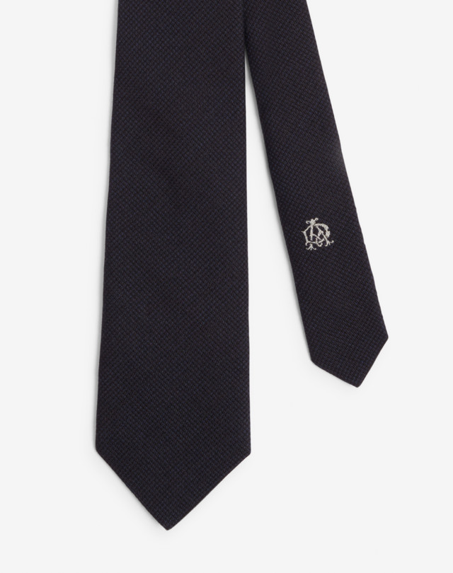 DUNHILL Pinhead Silk Woven Tie Tie Man f