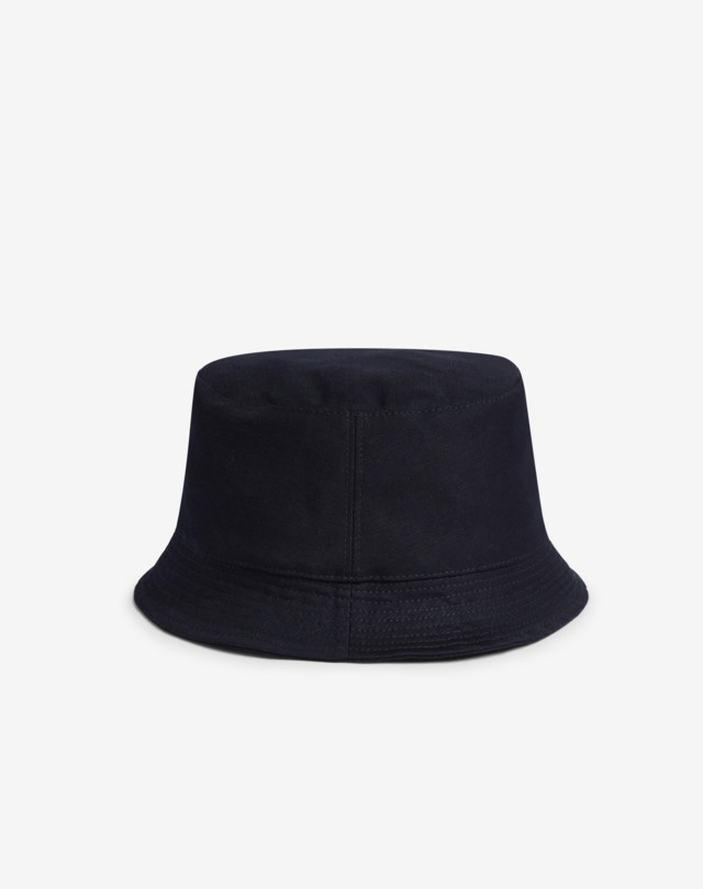 DUNHILL Cotton Linen Canvas Bucket Hat HATS Man f