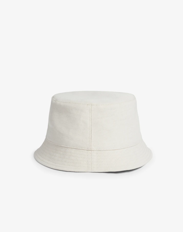 DUNHILL HATS Man Cotton Linen Canvas Bucket Hat f