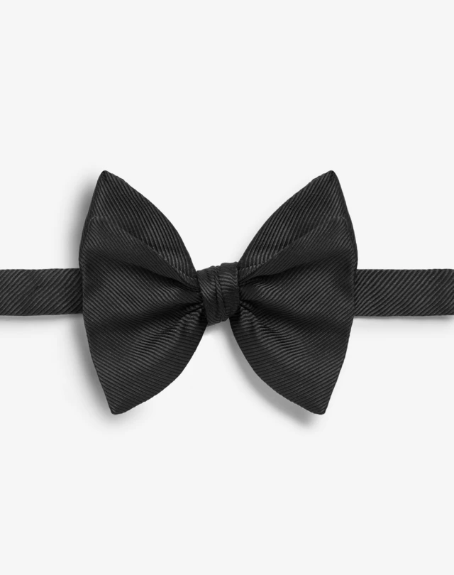 DUNHILL Silk Heavy Twill Bow Tie BOW TIES Man f