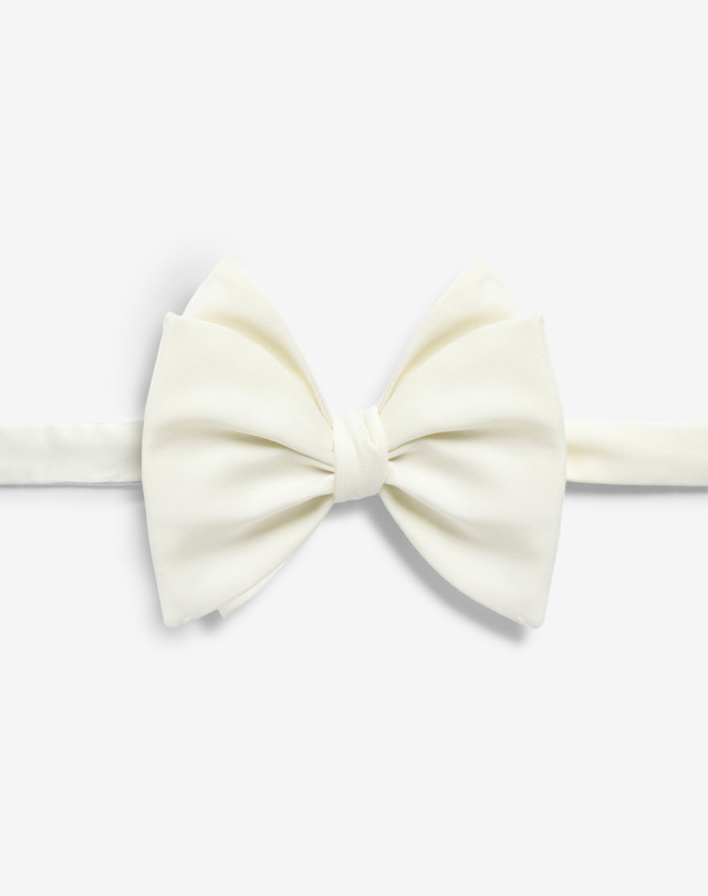 DUNHILL Wool Silk Bow Tie BOW TIES Man f