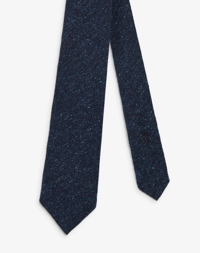 DUNHILL Silk Donegal Woven Tie Tie Man f