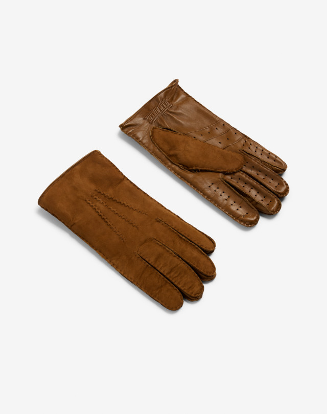 DUNHILL Sheepskin Gloves GLOVES Man f