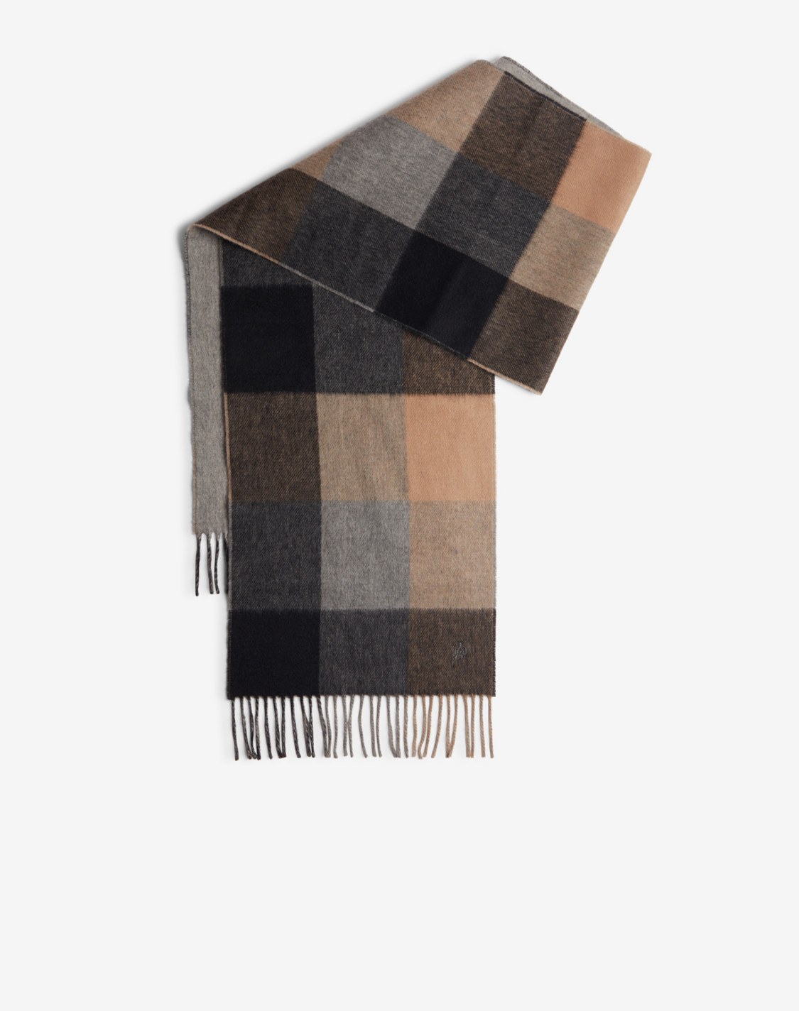 ダンヒル dunhill カシミヤ　100 マフラー ストール チェック柄 三越伊勢丹 | dunhill/ダンヒル通販 | カシミア ダブルフェイス
