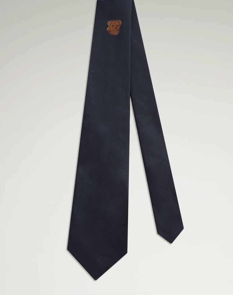 DUNHILL ネクタイ メンズ シルク ブルドッグ タイ f