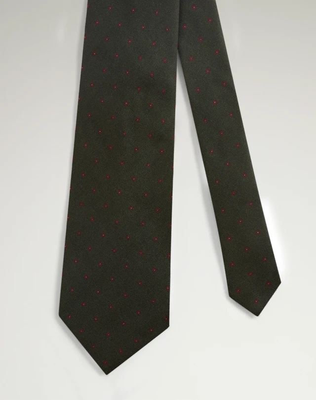 DUNHILL Silk Archive Neats Printed Tie Tie Man f