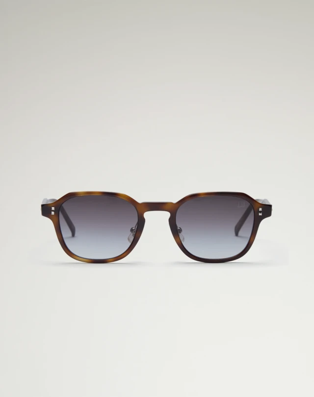 DUNHILL Lunettes de soleil rectangulaires fines en acétate Hobnail LUNETTES DE SOLEIL Homme f