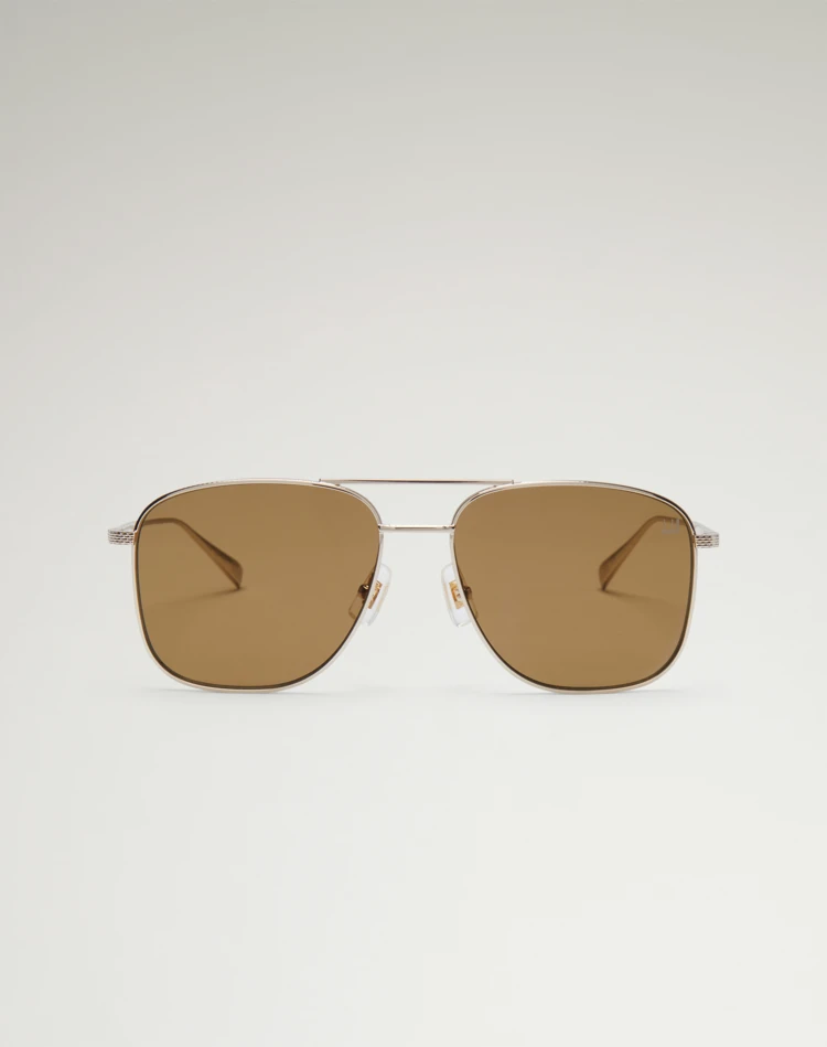 DUNHILL SUNGLASSES Man Barley Bridge Rectangular Frame Sunglasses f