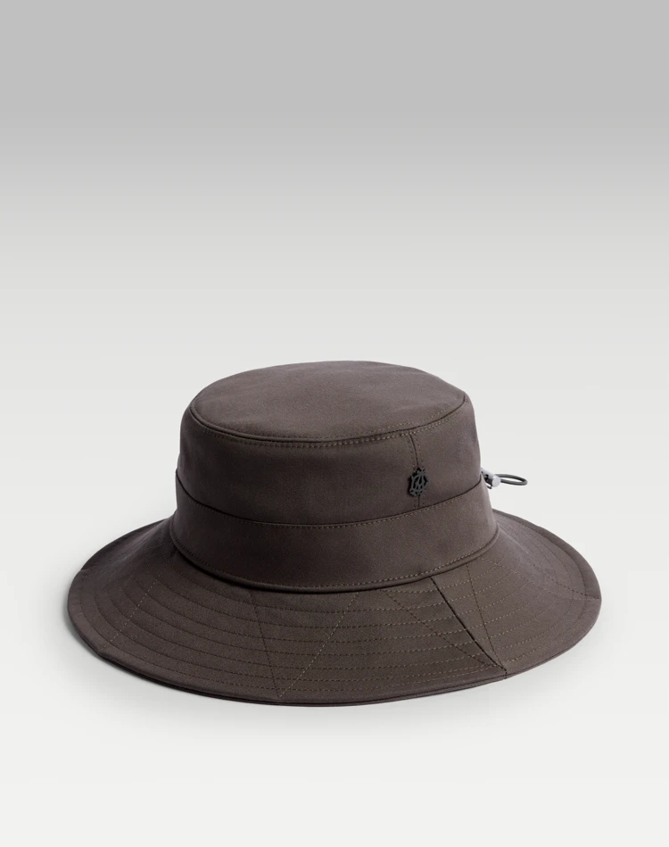 DUNHILL HATS Man Technical Wool Bucket Hat  f