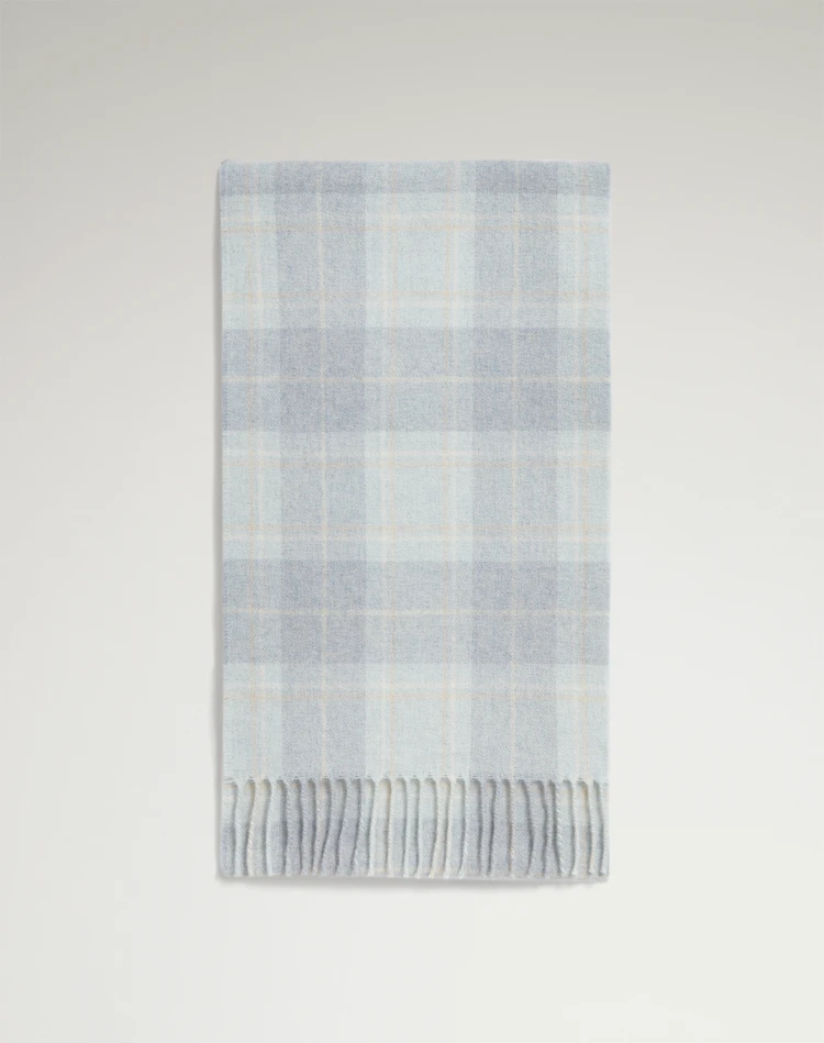 DUNHILL SCARVES Man Cashmere Tartan Scarf f