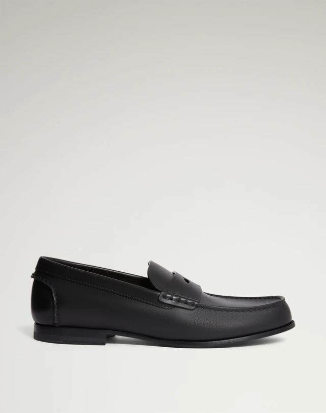 DUNHILL Heddon Flex Leather Loafers LOAFERS Man f