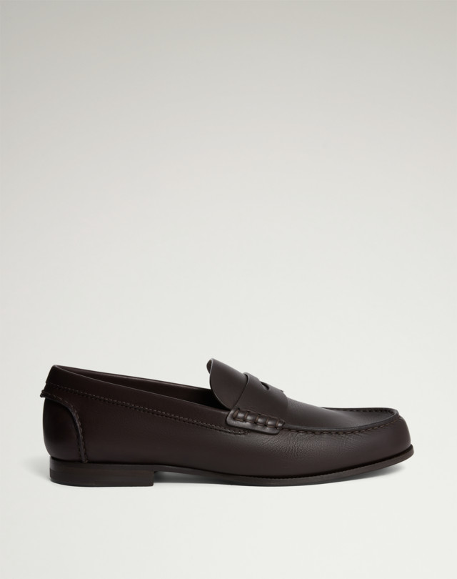 DUNHILL Heddon Flex Leather Loafers LOAFERS Man f