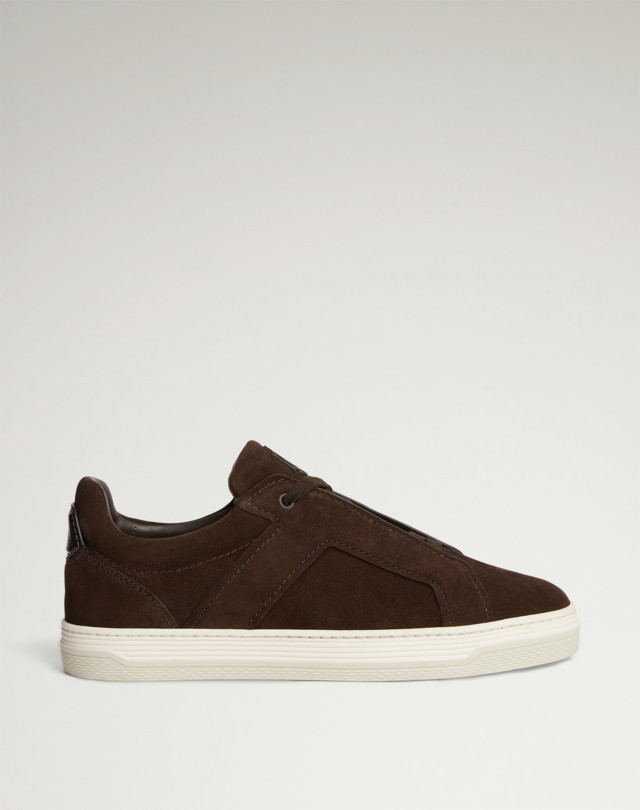 DUNHILL Tailored Suede Sneakers SNEAKERS Man f