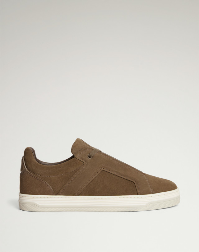 DUNHILL Tailored Suede Sneakers SNEAKERS Man f