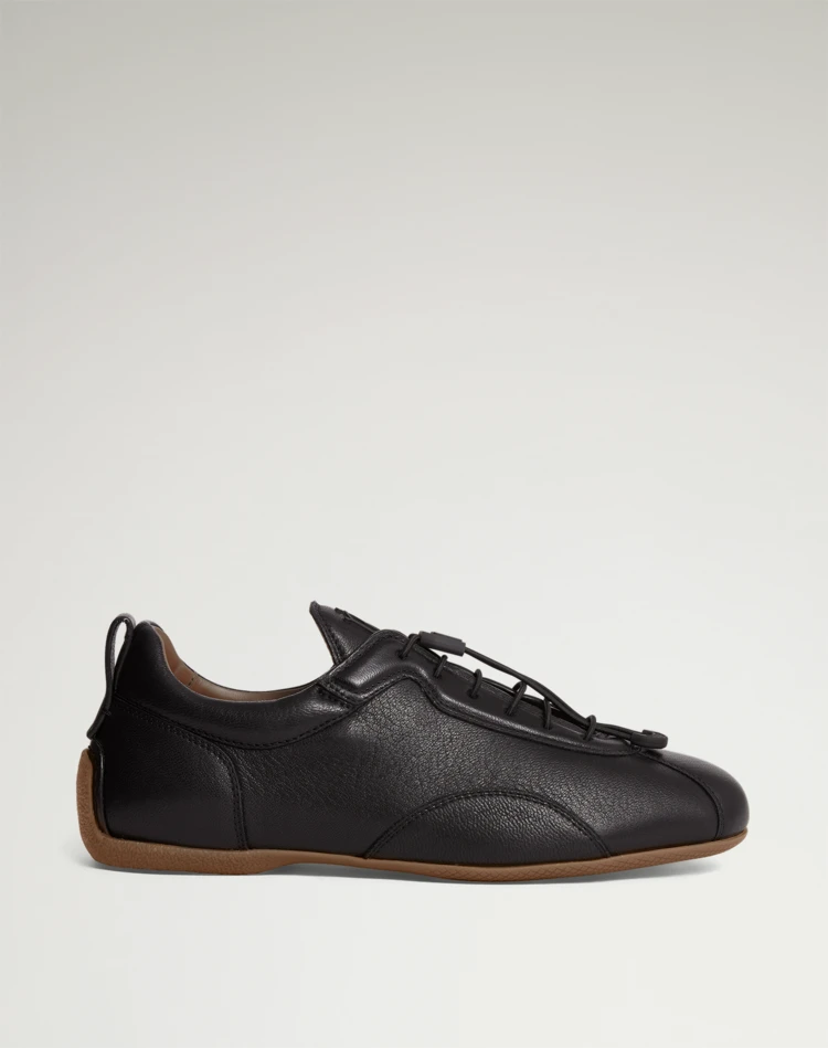 DUNHILL SNEAKERS Man Davies Deer Skin Sneakers f
