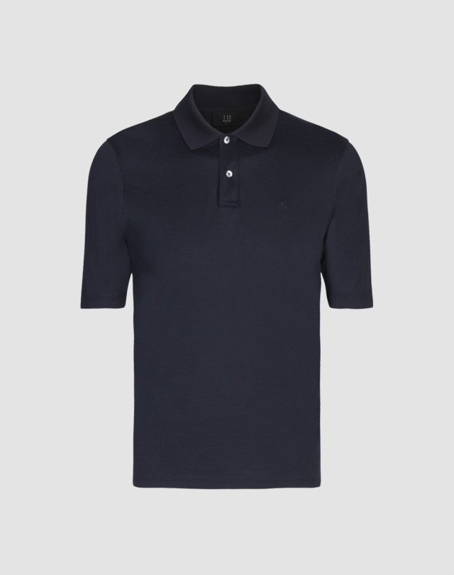 Cotton jersey polo shirt with Web