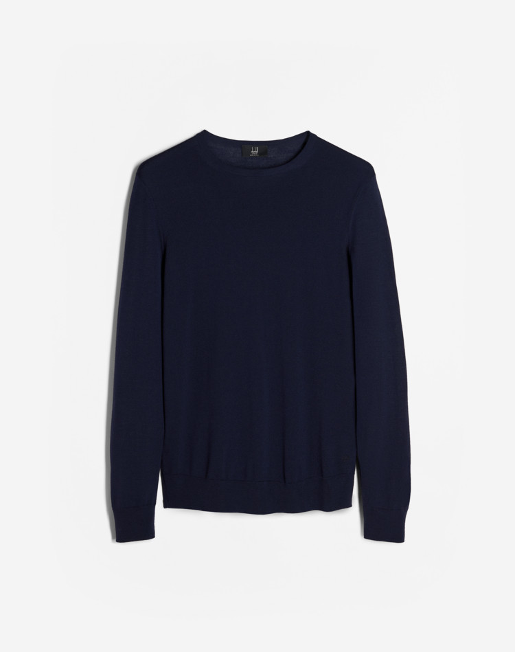 Midweight Merino Crew Neck DUNHILL JUMPERS Man Midweight Merino Crew Neck f