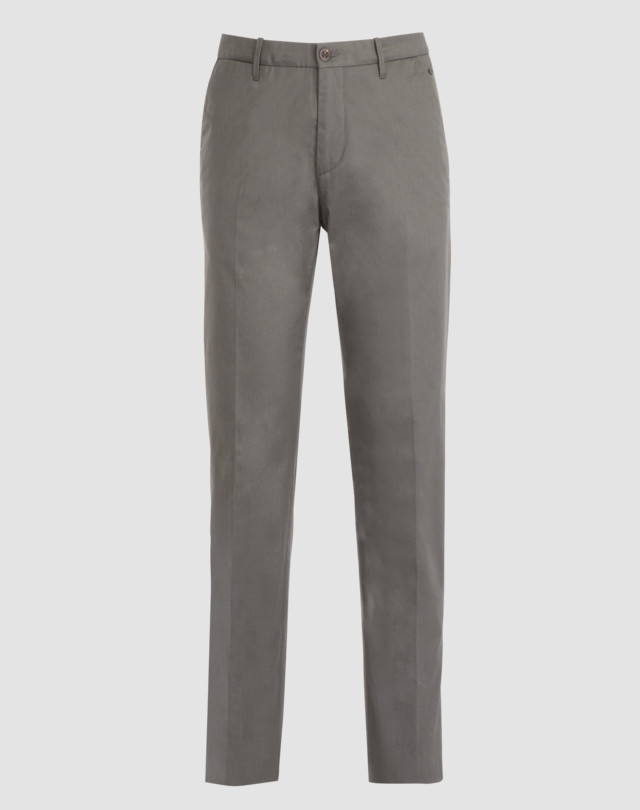 DUNHILL Slim Cotton-stretch Chino Pants Man f