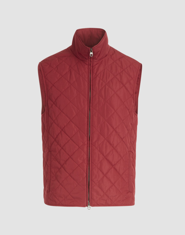 DUNHILL Quilted Gilet Outerwear Man f