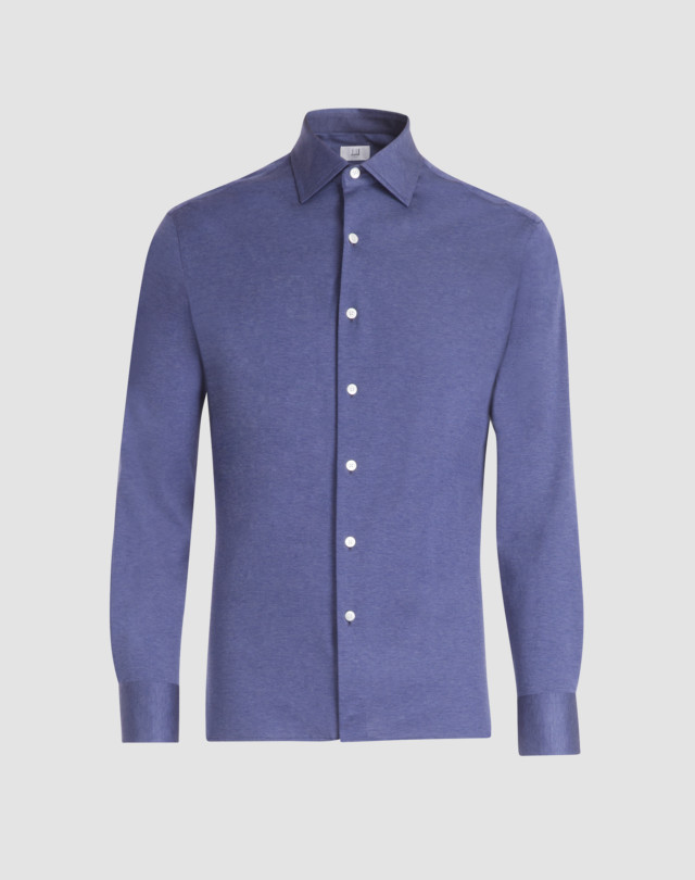 DUNHILL Jersey Lounge Shirt Leisure Shirt Man f