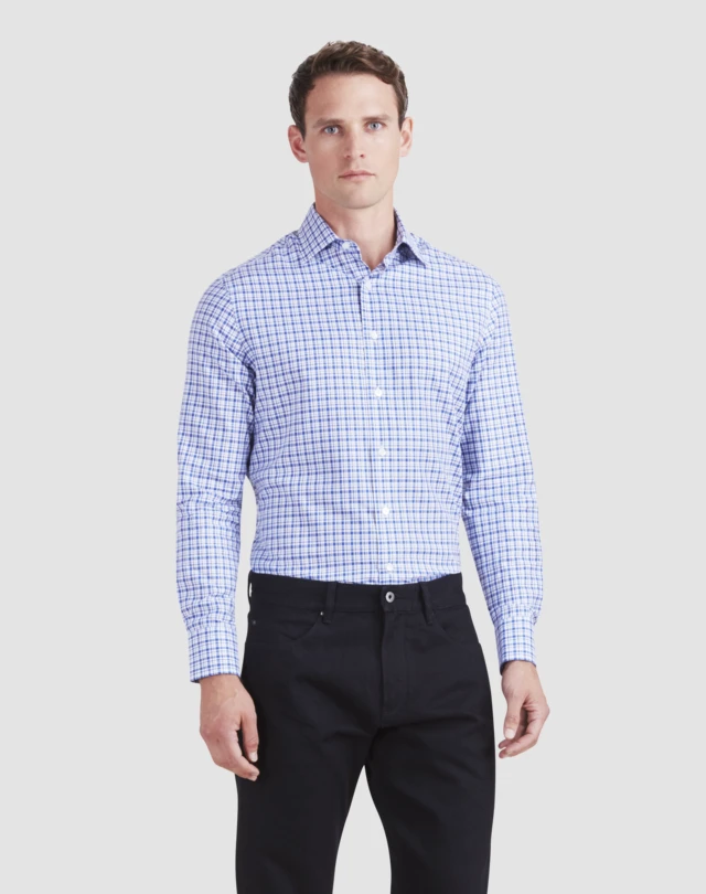 DUNHILL Chemise en coton à carreaux vignerons Chemise informelle Homme f