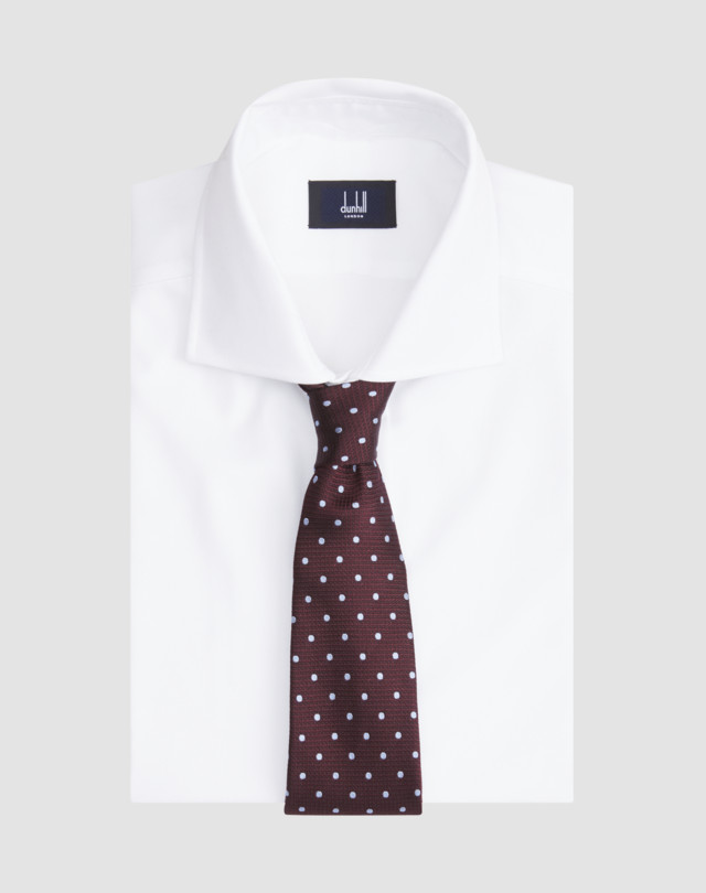 DUNHILL Polka Dot Tie PRINTED TIES Man f