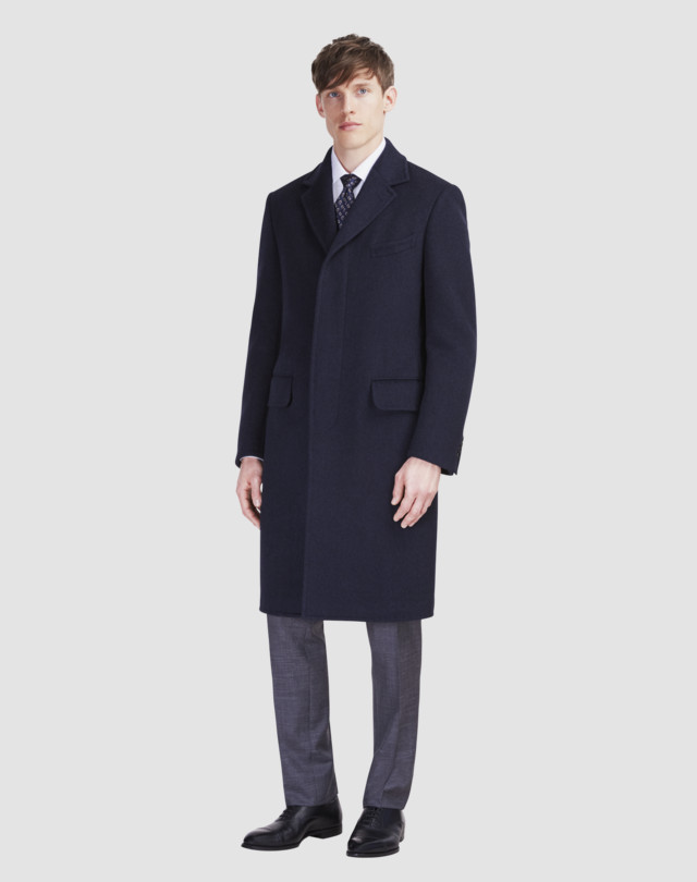 Men's Double Face Cashmere Overcoat