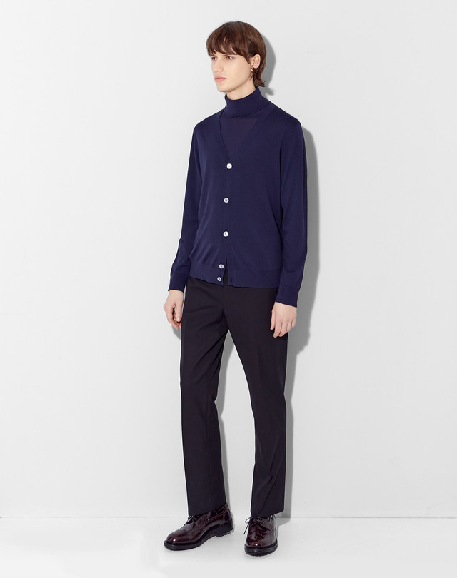 DUNHILL Merino Wool Cardigan
 CARDIGANS Man f