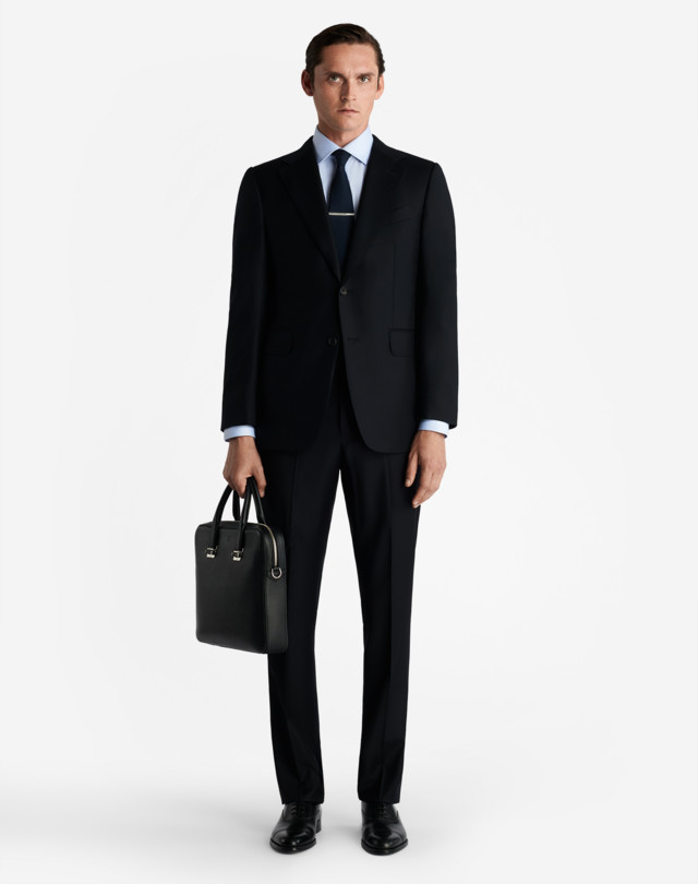メンズ ベルグレイヴィア フィット シングルブレスト スーツ | dunhill JP