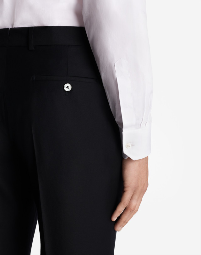 DUNHILL Belgravia Fit Wool Trousers Pants Man a